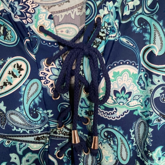 Beach sarong dress new with tags beautiful must have size large - Picture 7 of 8